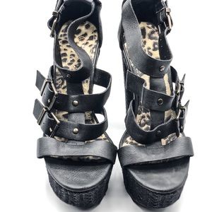 Jessica Simpson Chunky Platform Heels